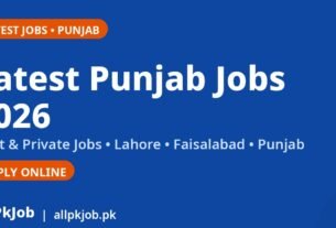 Latest Punjab Jobs 2026 – Govt & Private Jobs in Punjab, Apply Online