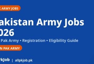 Pakistan Army Jobs 2026 – Join Pak Army, Apply Online & Registration