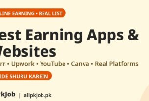 Best Online Earning Apps / Websites in Pakistan 2026